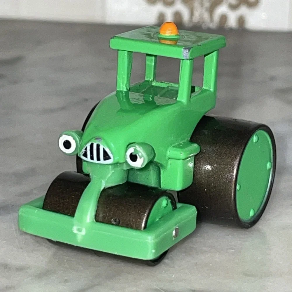 Bob The Builder Green Steamroller Roley 2001 Vintage 4